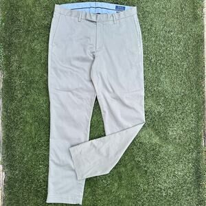 Polo Ralph Lauren Slim Straight Fit Performance Chino Pants Golf Tennis 33x32